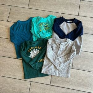 Boys long sleeve shirt bundle